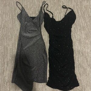Women sparkly tight dresses